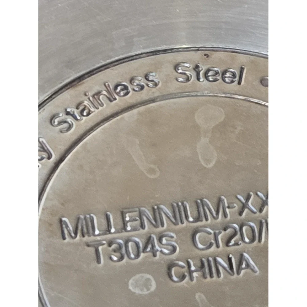 Nutri-Stahl Millennium XXIV E Pot T304S Surgical Stainless Steel TempAlert Lid
